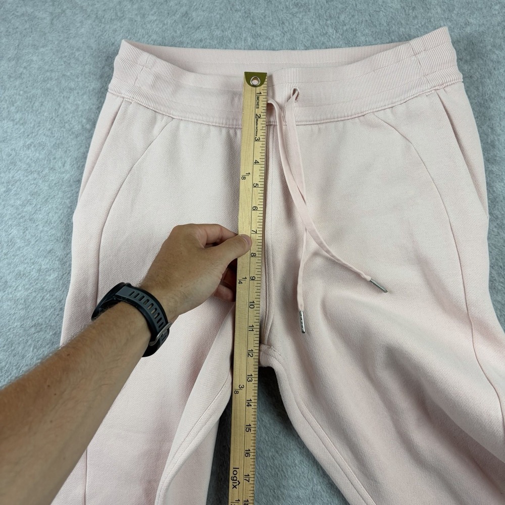 Lululemon Scuba High Rise Jogger Full Length Women's 8 Light Pink Sweatpants - Picture 5 of 9